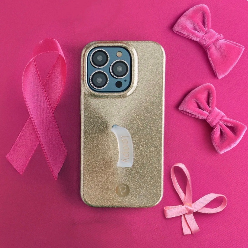 Loopy 15 Pro Max Champagne Sparkle Case - Picture 9 of 13